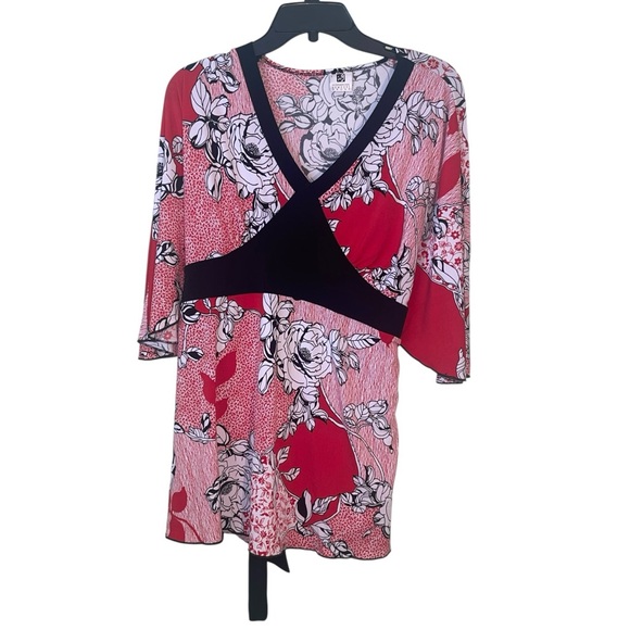 International Newport Group, Asian inspired tunic, size 1X GUC - Picture 3 of 7